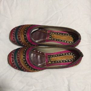 Upscale Trendz by Krafts Cosmos Multicolor shoes